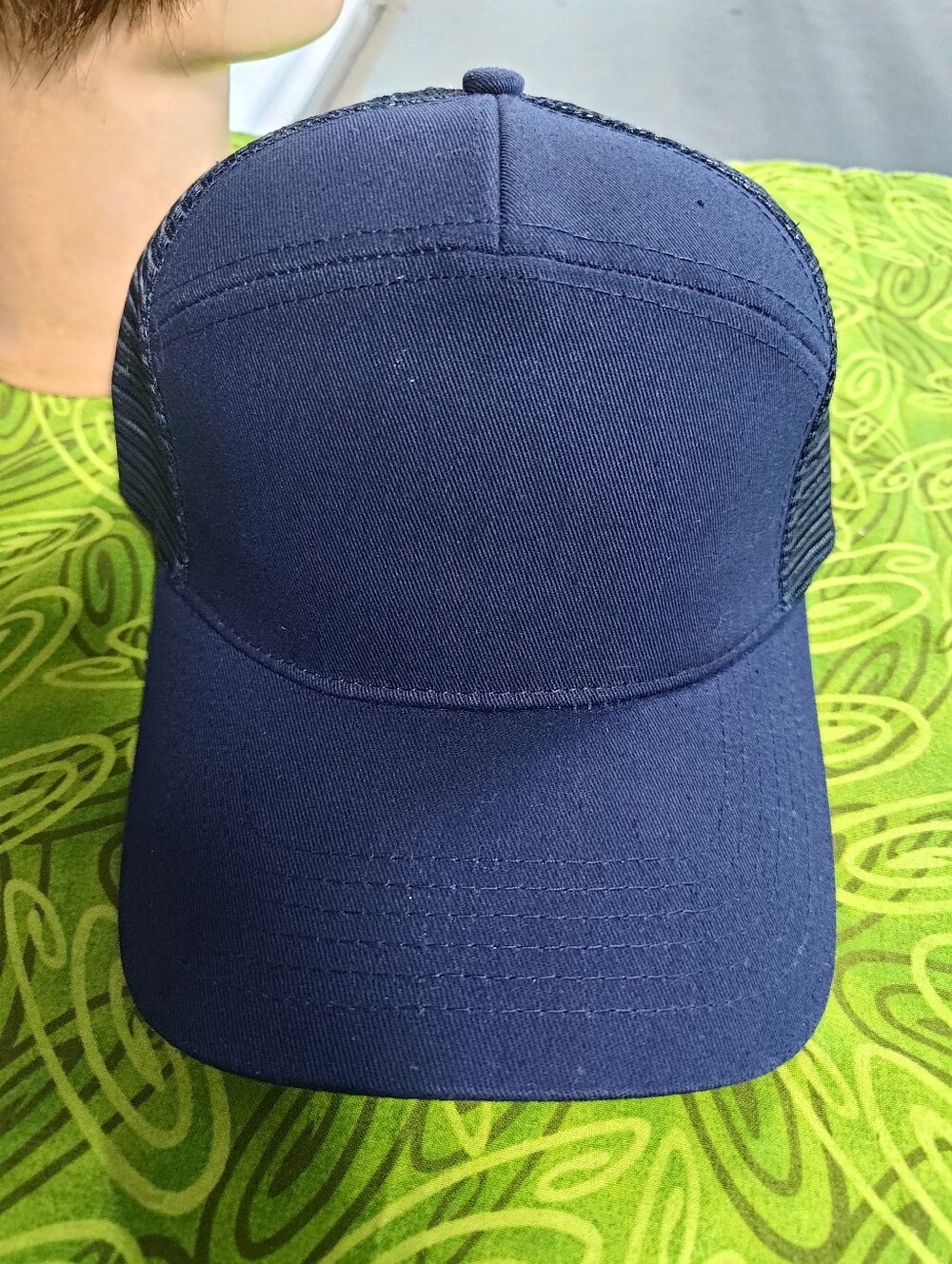 Blue Angels Official US Navy Embroidered Shield Logo Strap-on Hat Cap OSFM